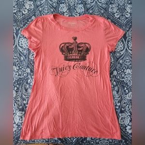 Juicy Couture pink t-shirt size L